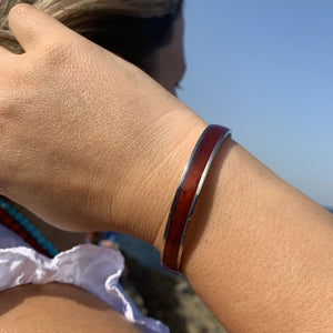 Diana Rosewood - Silver Bangle