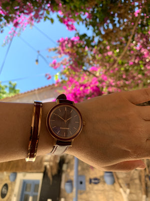 Diana Rosewood - Rosegold Bangle