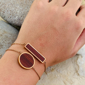 Harmony Rosewood - Rosegold Bracelet