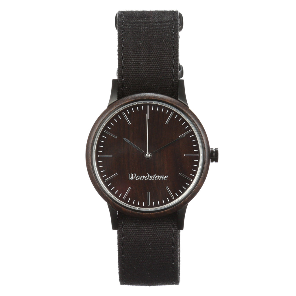 Troy Black Sandalwood Canvas