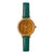 Serenity Green Sandalwood - Gold Women's Wood Watch