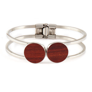 Olivia Rosewood - Silver Bangle