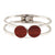 Olivia Rosewood - Silver Bangle